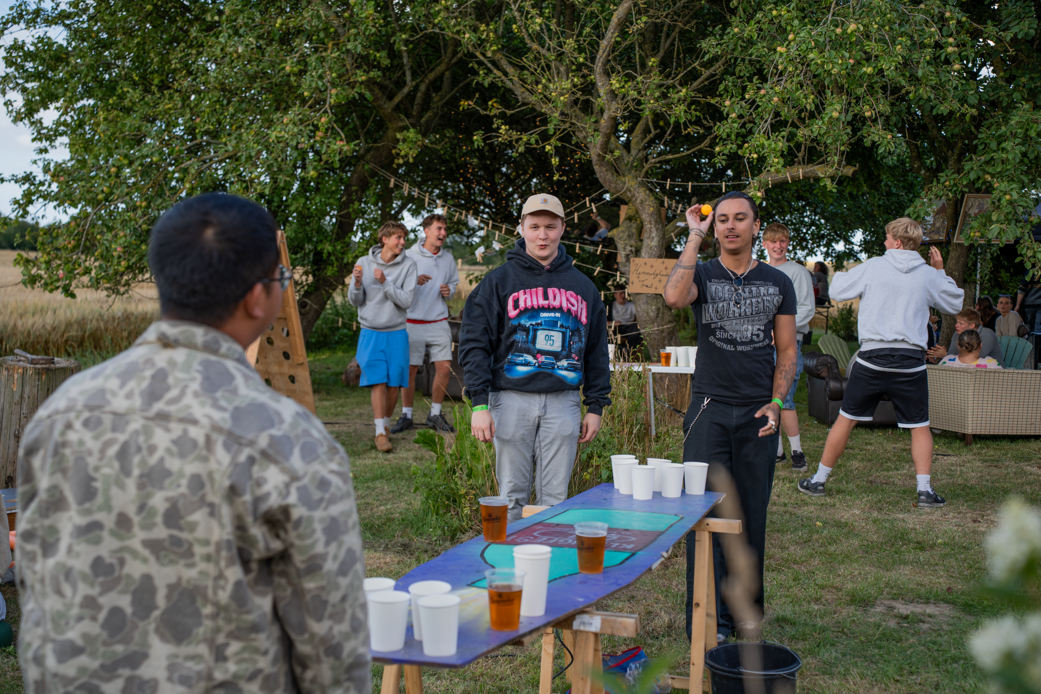 Leg og fællesskab på festivalpladsen