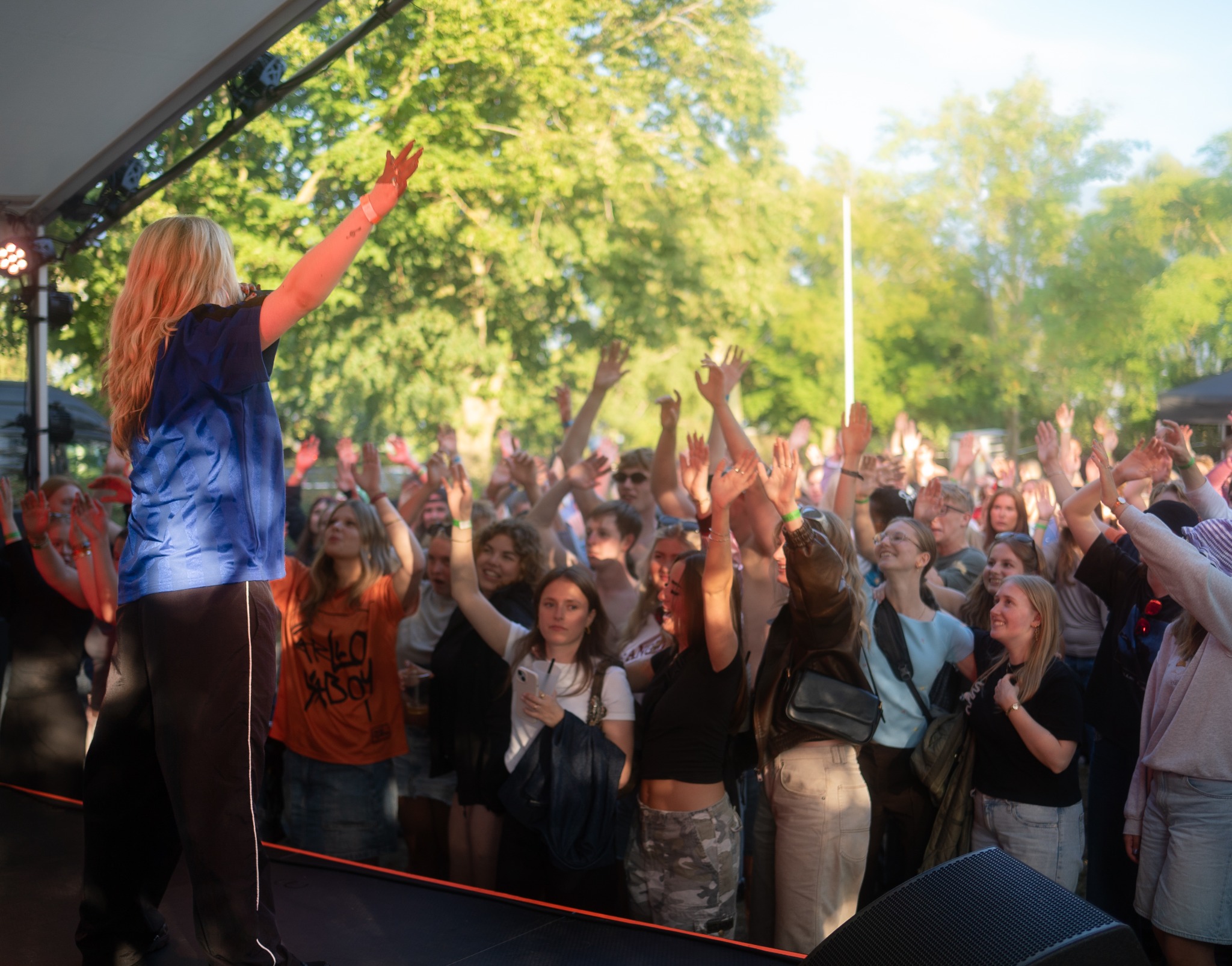 Publikum ved en koncert på KlangFest